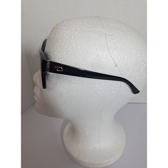 Oscar‎ De La Renta Black Cat Eye Sunglasses Womens Full Rim Plastic Designer main image 8